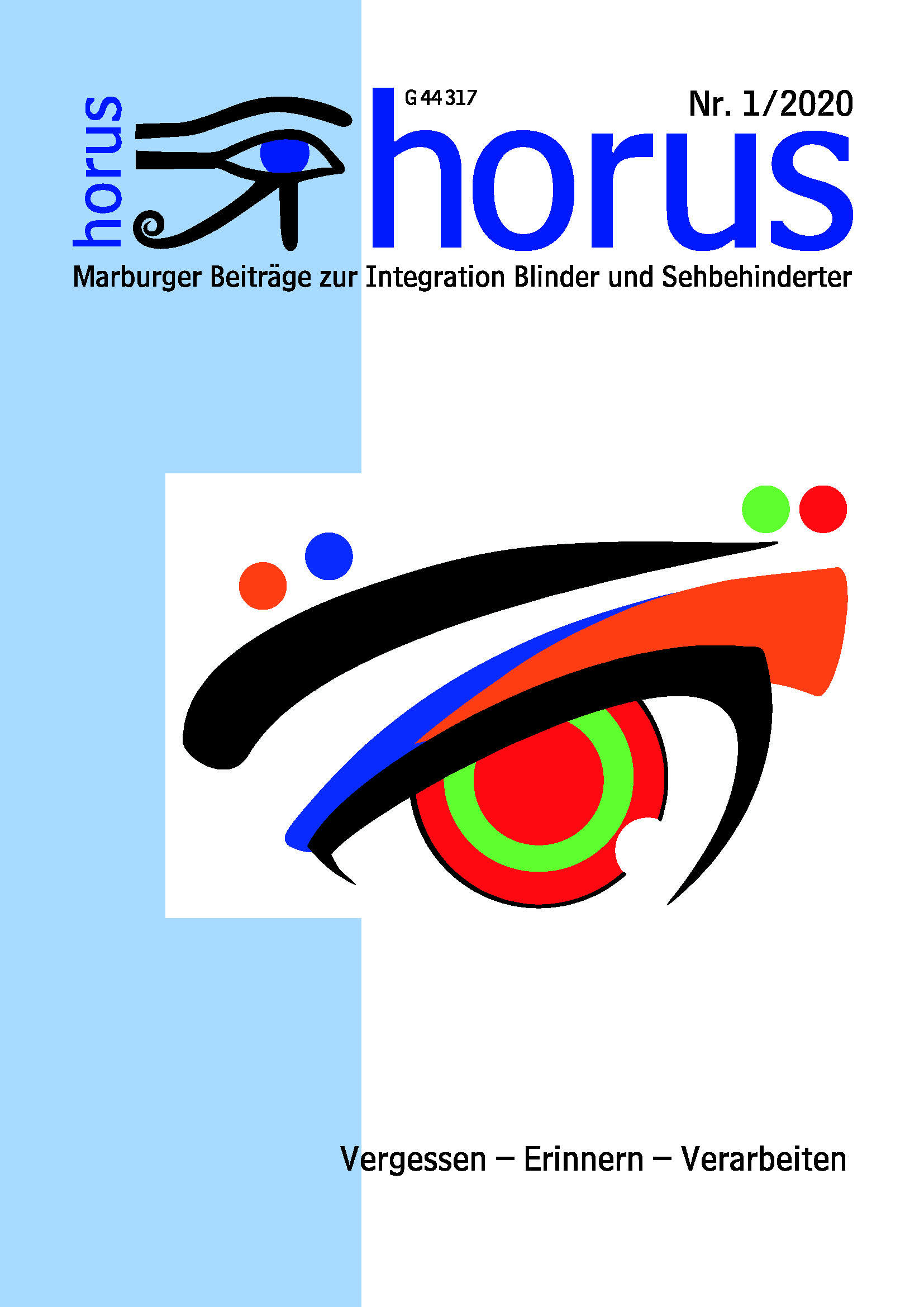 Titelblatt horus 1/2020
